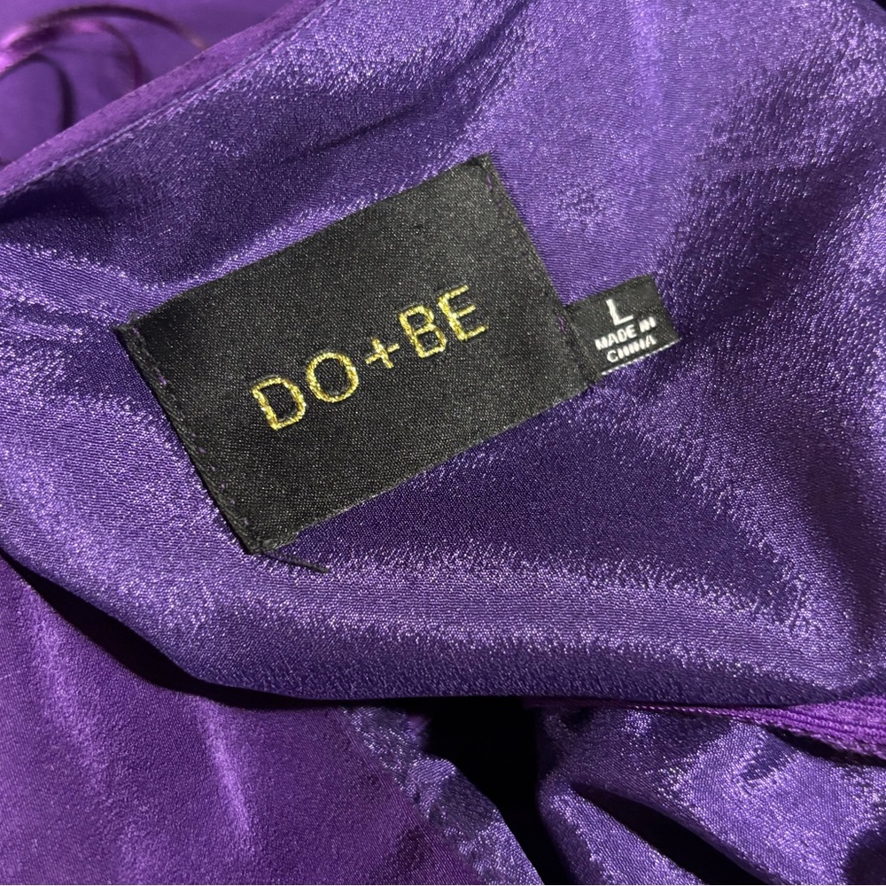 DO+BE Vibrant‎ Purple One-Shoulder Dress - Picture 8 of 10